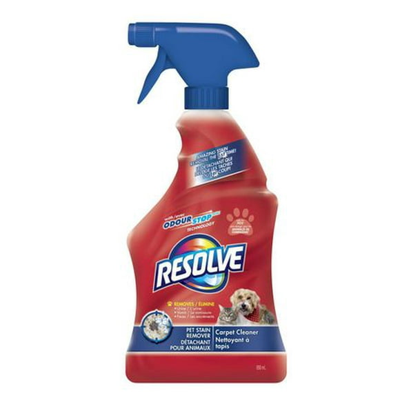 Resolve Pet, Dog & Cat Stain Removal, Carpet Cleaner with Odour Stop, Trigger, 650 ml, 650 mL