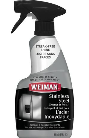 weiman stainless steel cleaner leaves streaks