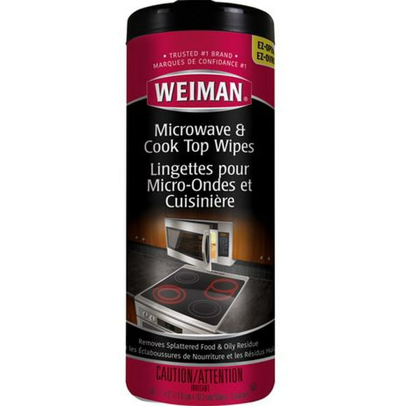 Weiman Cooktop & Microwave Cleaner & Polishing Wipes, Weiman Cook Top Wipes