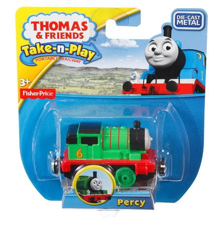 Fisher-Price Thomas and Friends Take-N-Play Talking Percy Train ...