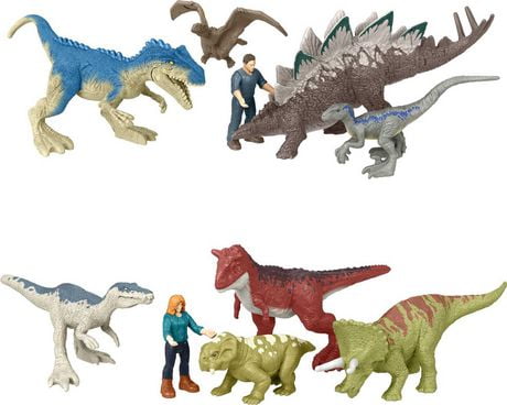 Jurassic World Dominion Chaotic Cargo Pack of 5 Mini Figures with ...