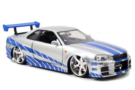 Jada Big Time Muscle 2002 Nissa GT-R (R34) Toy Vehicle | Walmart Canada