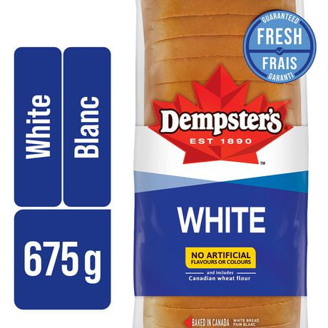 Dempster’s® White Sliced Bread, 675 g
