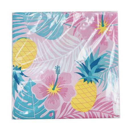 Floral Paper Napkin 18CT Walmart Canada   6000204972779 