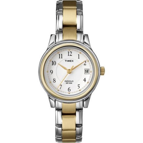 Timex® Dress Two Tone Stainless Steel Bracelet Watch