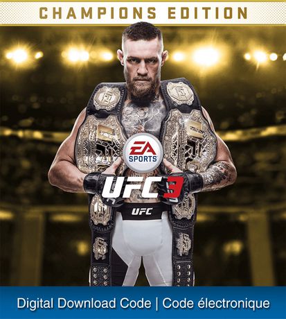 PS4 EA Sports UFC 3 Champion Edition (Deluxe Edition) Digital Download ...