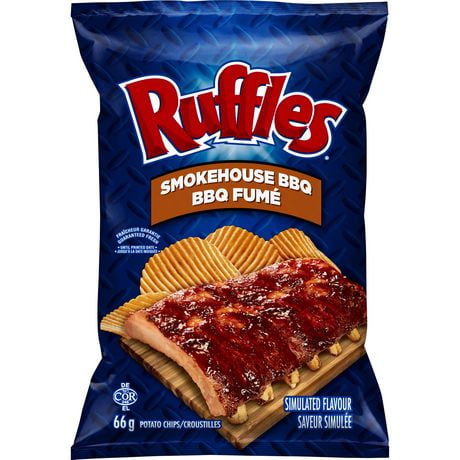 Ruffles Smokehouse BBQ Potato Chips | Walmart Canada