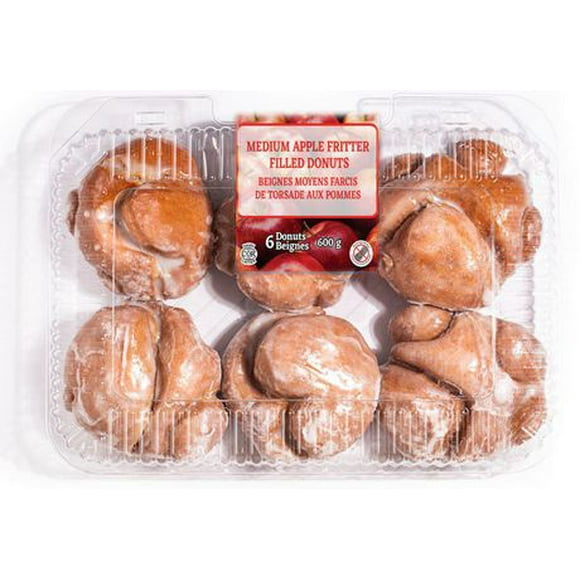 CT Bakery, Beignes Moyens Farcis De Torsade Aux Pommes 100G X Paquet