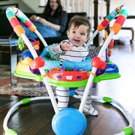 Baby Einstein Neighborhood Friends Activity Jumper 360 Degree Rotating Seat Walmart Canada