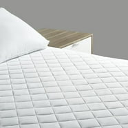 Mainstays Waterproof Fitted Soft Knit Mattress Protector, Waterproof ...