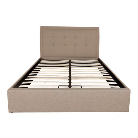Lexi Upholstered Lift Top Storage, Queen Lift Top Storage Bed