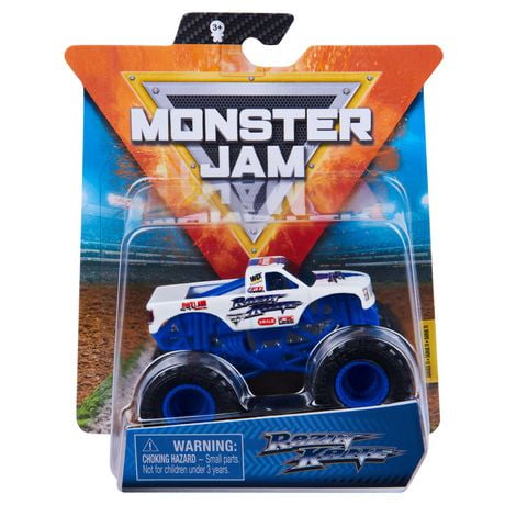 Monster Jam, Official Razin Kane Truck, Die-Cast Vehicle, Arena ...