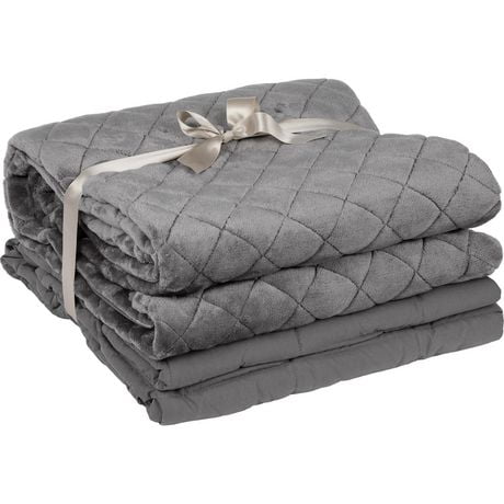 Safdie & Co. Weighted Blanket Grey