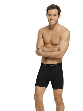 hanes x temp boxer briefs long leg