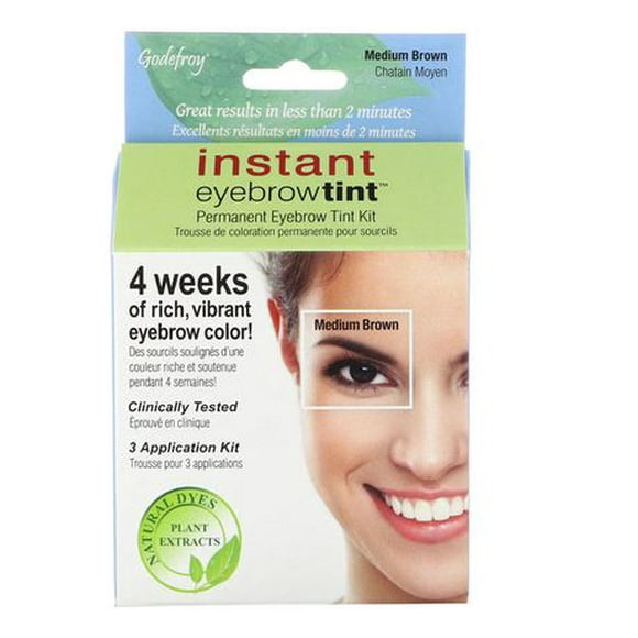 Godefroy Instant Brow Tint (28 Day) - Medium Brown, Brow Tint (28 Day) - Medium Brown