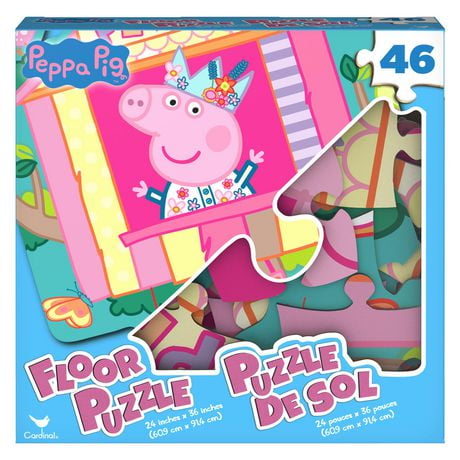 Peppa Pig, Puzzle de sol de 46 pièces