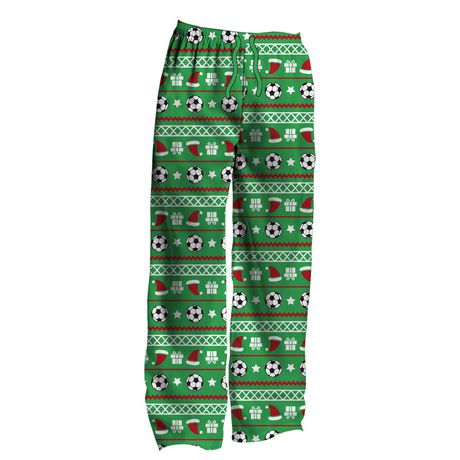 George Mens Ugly Christmas Soccer Sleep pants - Soccer Christmas ...