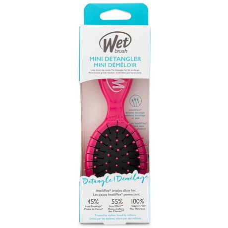 Wet Brush - Mini démêlant - Petite brosse, grand résultat - 1 pièce