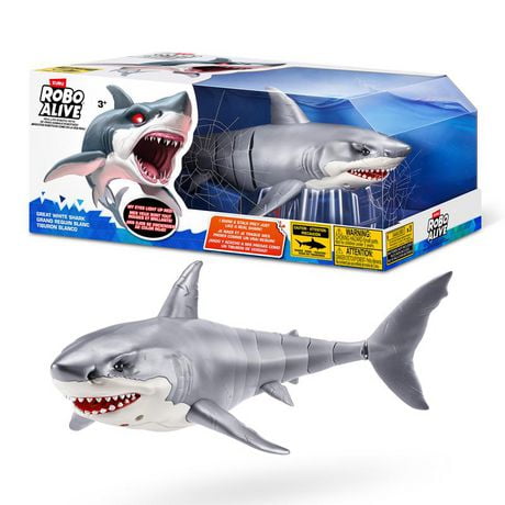 Great white shark action figure discount