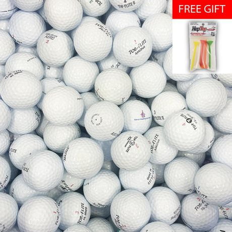 Mulligan - 77 balles de golf récupérées Top Flite  AAA, Blanc