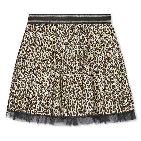 George Girl's Leopard Print Skirt | Walmart Canada