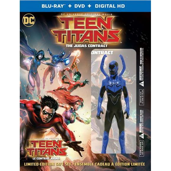 DCU: Teen Titans: The Judas Contract (Blu-ray + DVD + Digital HD) (Limited Edition Gift Set) (Bilingual)