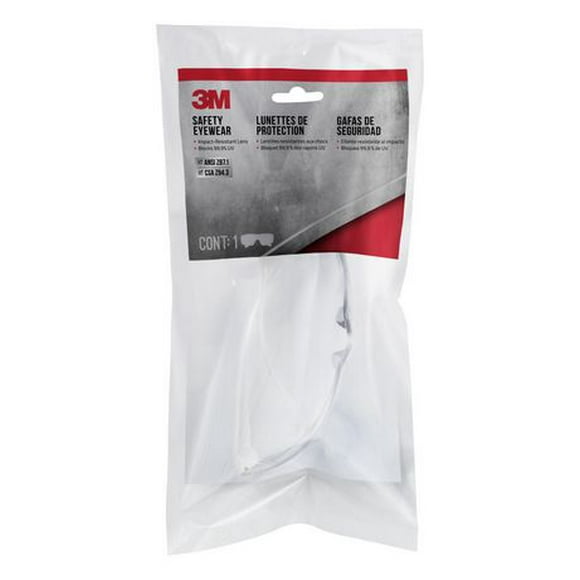 3M™ Safety Eyewear 90953H1-DC-20, Clear Frame, Clear Lens