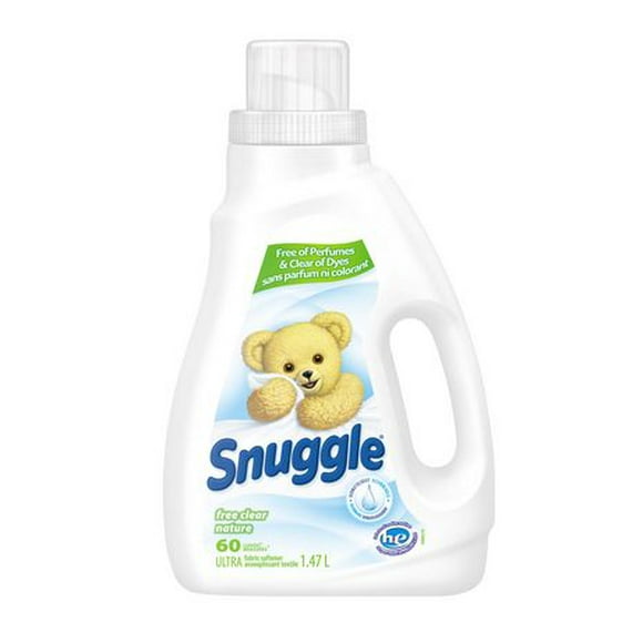 Snuggle® Free Clear Concentrated Fabric Softener 60wl, Snuggle Free & Clear 60 loads