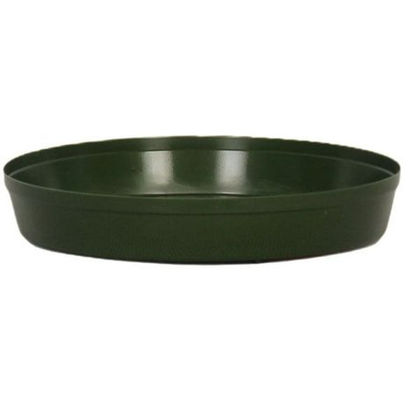 GROWER SAUCER 6" GREEN, GROWER SAUCER 6"