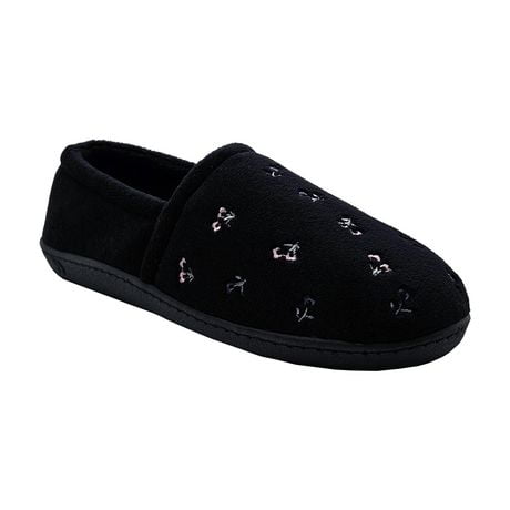 Isotoner® Women's Annie Embroidered Microterry Espadrille Slippers, Isotoner® Women's Annie