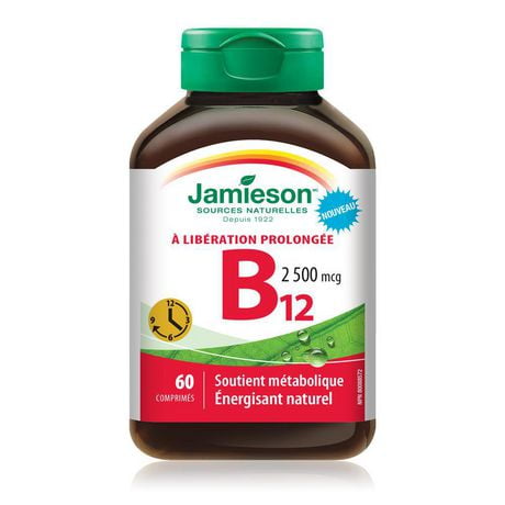 Jamieson Vitamin B12 2,500 mcg | Walmart Canada