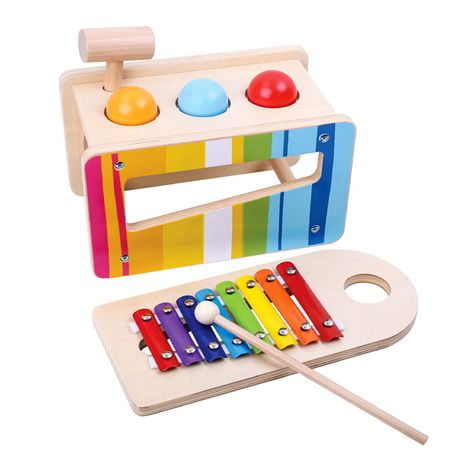 Tooky Toy Wooden Pound And Play Set