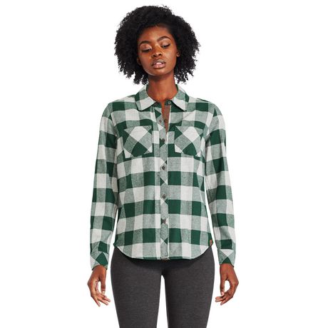 Canadiana Women's Flannel Shirt | Walmart Canada