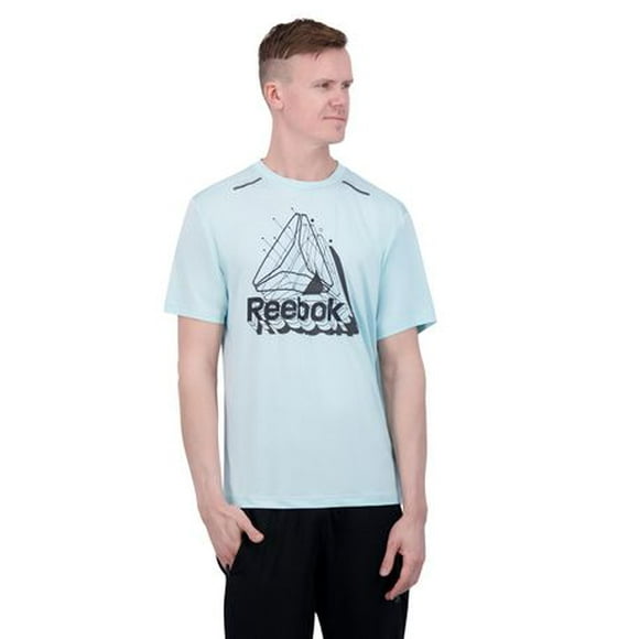 Reebok T-shirt à manches courtes Blueprint Graphic Performance pour hommes