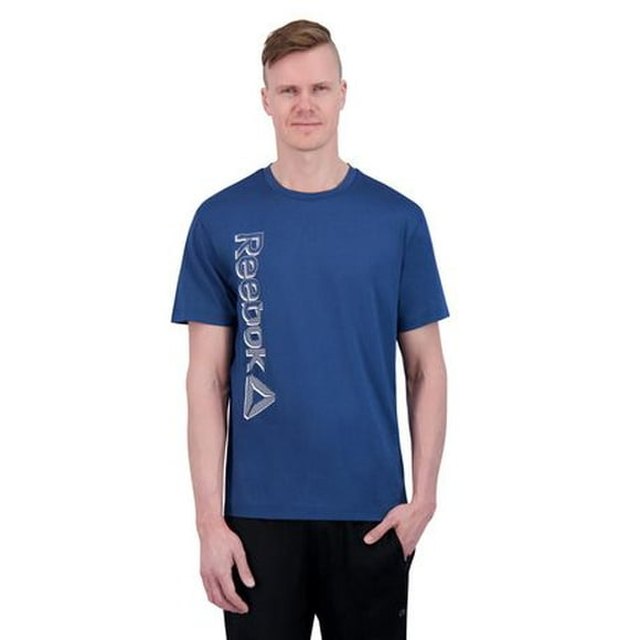 Reebok T-shirt à manches courtes Fracture Graphic Performance pour hommes