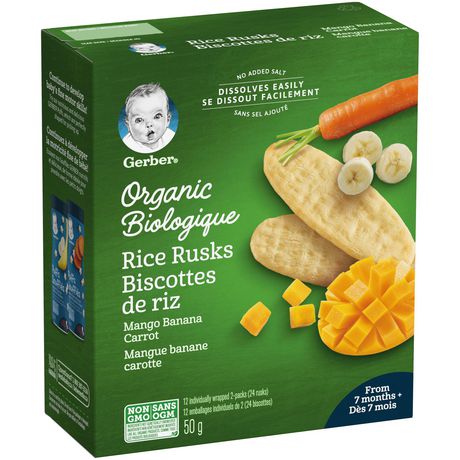organic rice rusks