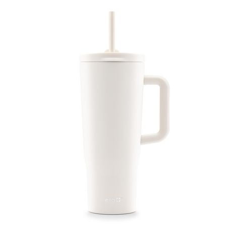 Ello Ultra Clean 40oz Stainless Steel Tumbler with Handle, Agave