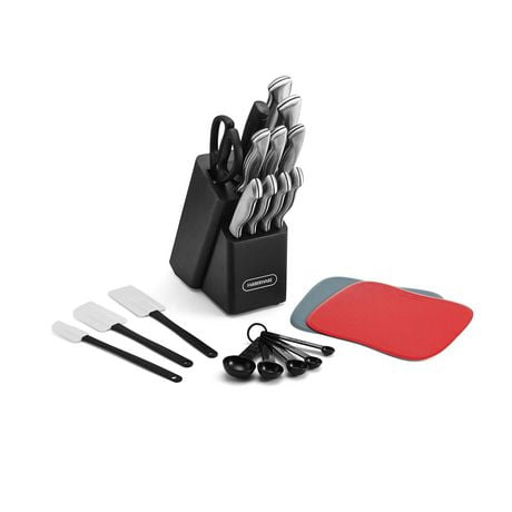 Farberware 22PC Stainless Steel Cutlery Set, 22pc Cutlery Set