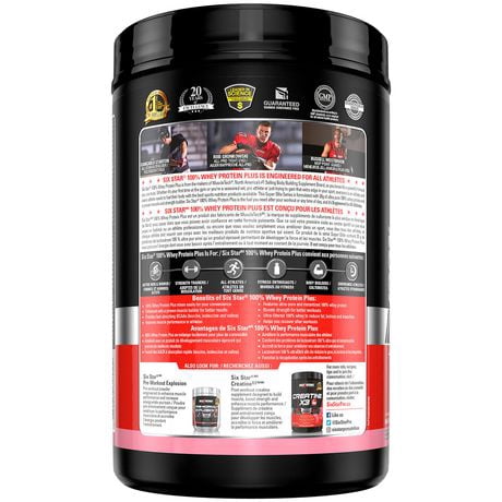 six star strawberry whey protein