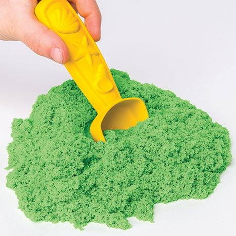 green kinetic sand