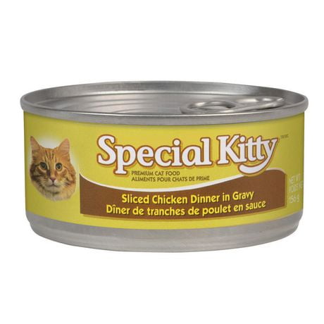 Special Kitty Premium CAT Food - Sliced Chicken in Gravy Dinner, 156 G ...