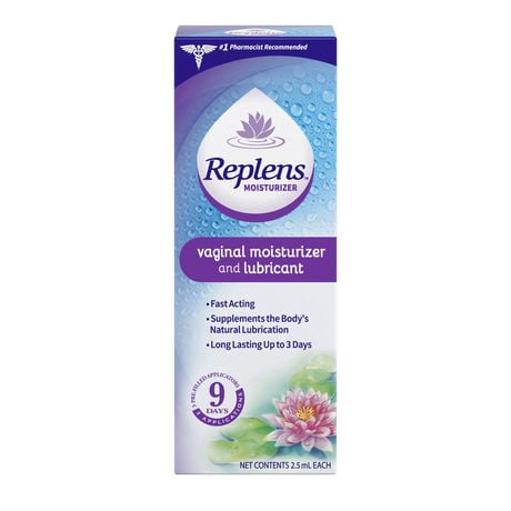 Replens( hydratant et lubrifiant vaginal 3ct
