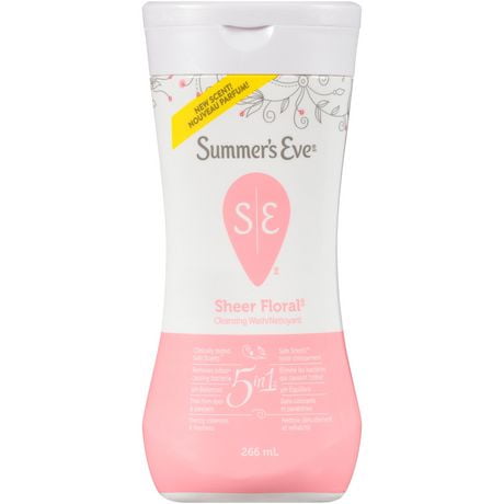 Summer's Eve 5 in 1 Sheer Floral Nettoyant 266 ml