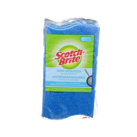 Scotch-Brite® Non-Scratch Scrub Sponge, 12/pack, Scrub Sponge