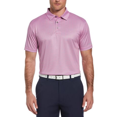 Ben Hogan Men's Gingham Print Golf Polo Shirt | Walmart Canada
