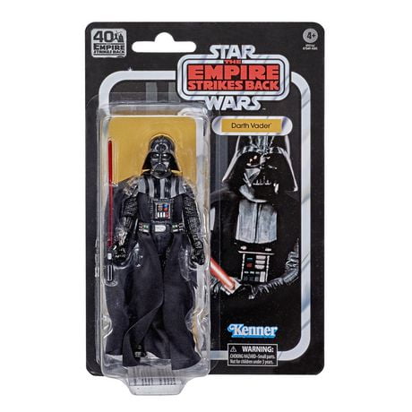 Star Wars The Black Series Darth Vader 6-Inch Scale Star Wars: The Empire Strikes Back 40th Anniversary Collectible Figure, Ages 4 and Up