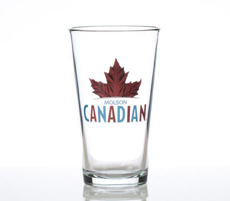 Molson Canadian Glass set/4 | Walmart.ca