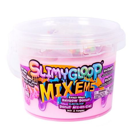Rainbow Donut SLIMYGLOOP® Bucket, 8 oz.