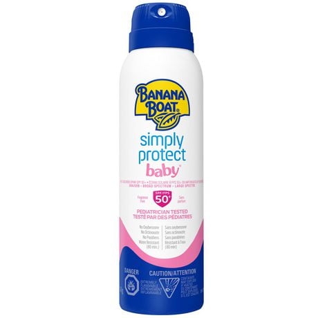 Banana Boat® Simply Protect™ Baby Sunscreen Spray SPF 50+, 141g