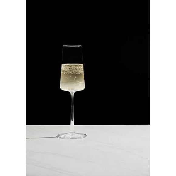 Better Homes & Gardens Clear Flared Champagne Flute, 4 Pack, Champagne Flute